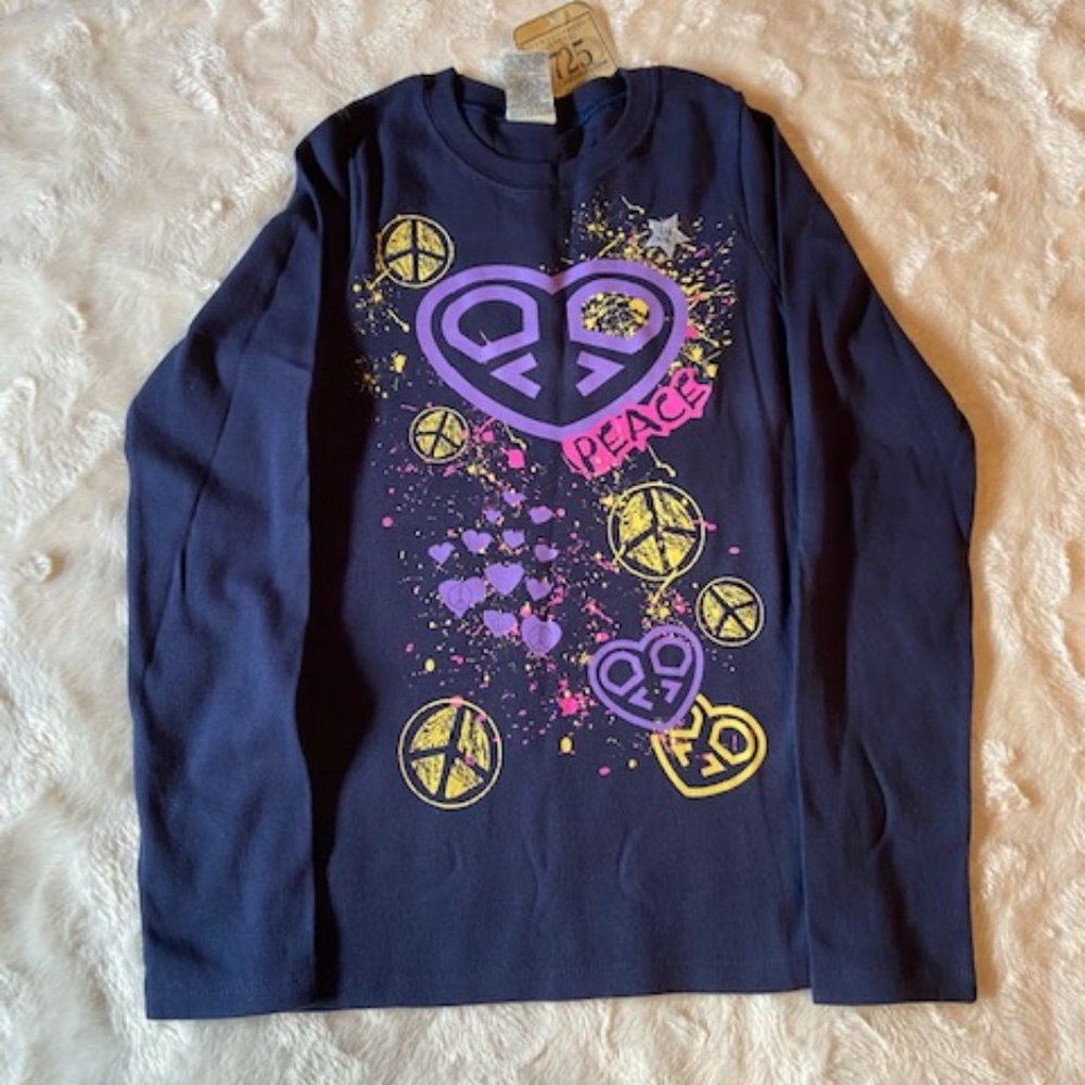 2/$40 725 Originals Blue Shirt Girls Size 14/16 NWT